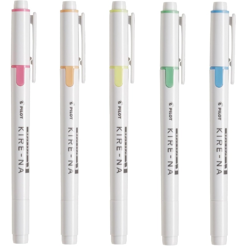 Highlighter Set Pastel - PILOT KIRE-NA Fosforlu Kalem Seti Çift