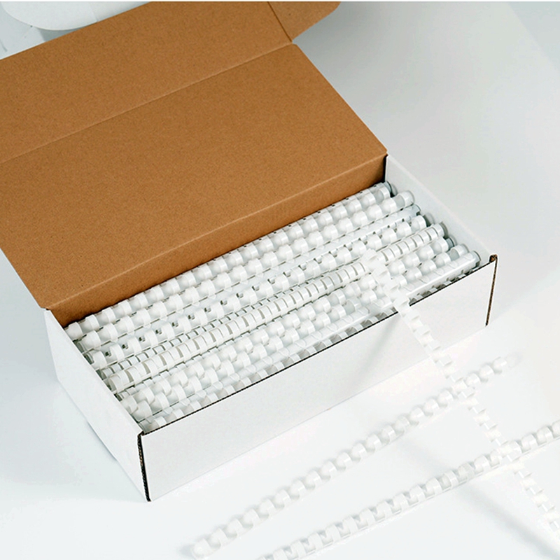 Binding Comb Plastic - 50/100 adet tam kutu ReadStar beyaz