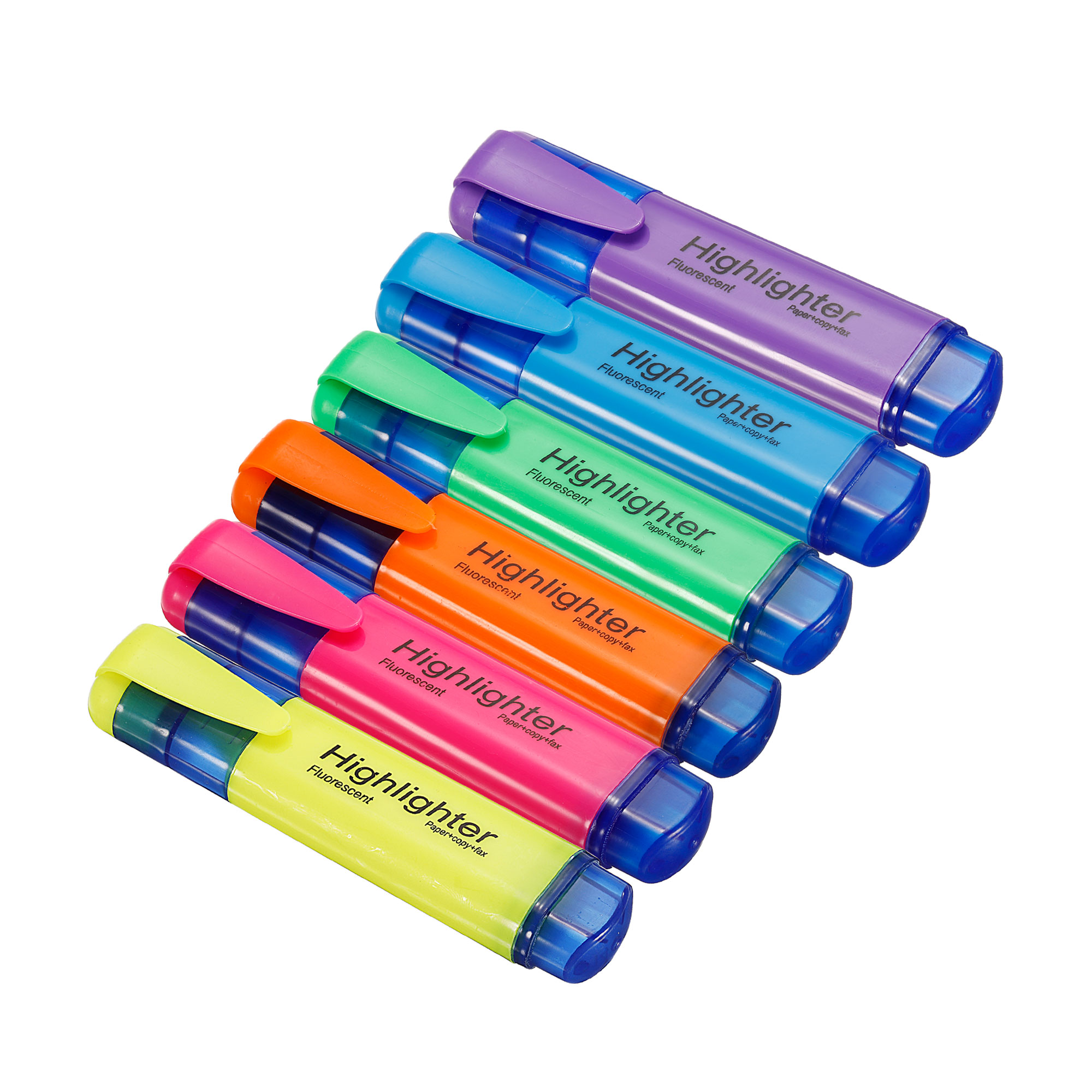 Highlighter Set Pastel - 4/6 adet vurgulayıcı floresan kalem geniş