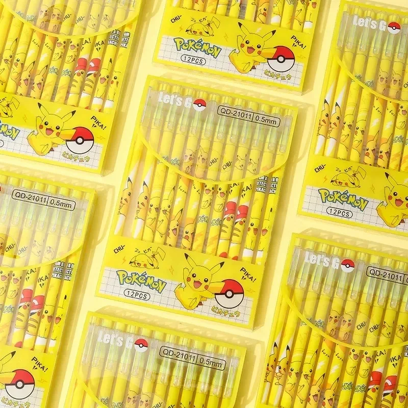 12 adet Pokemon Pikachu Siline - Office Supply Office Stationery Items incelemesi ve fiyatı