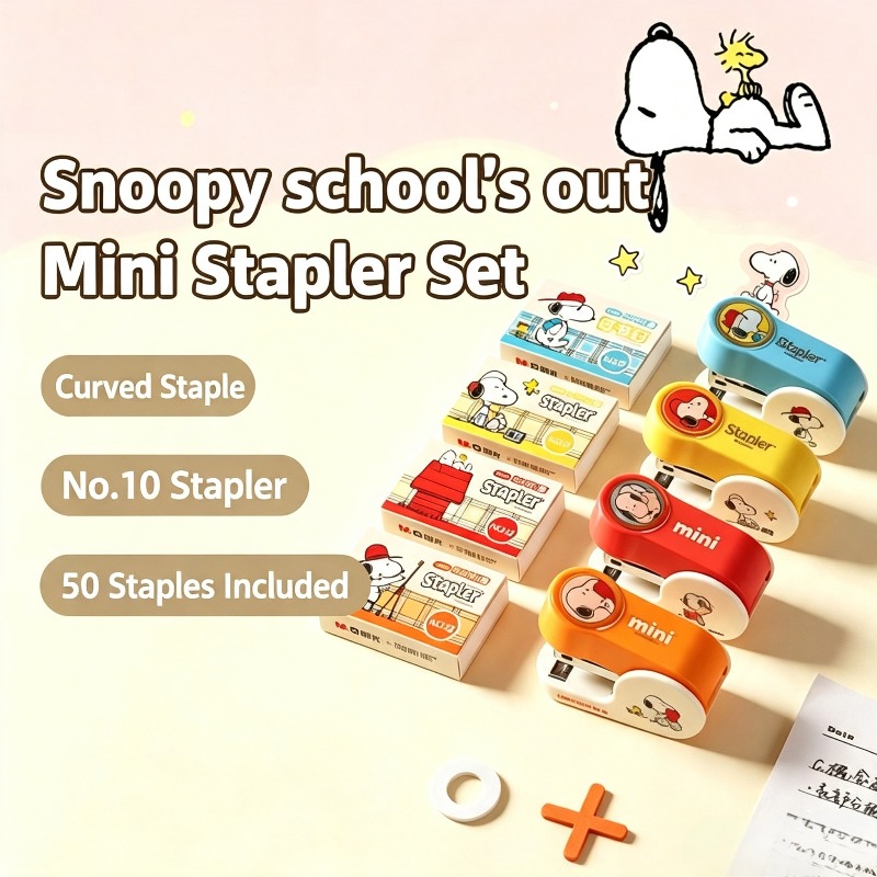 Snoopy Anime Figürü Mini Zımba - Office Supply Office Stationery Items incelemesi ve fiyatı