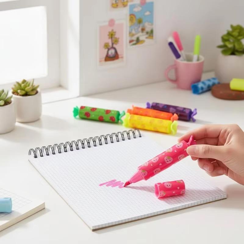 [Yeni] 6 adet Renkli Mini Fosf - Highlighter Set Pastel incelemesi ve fiyatı