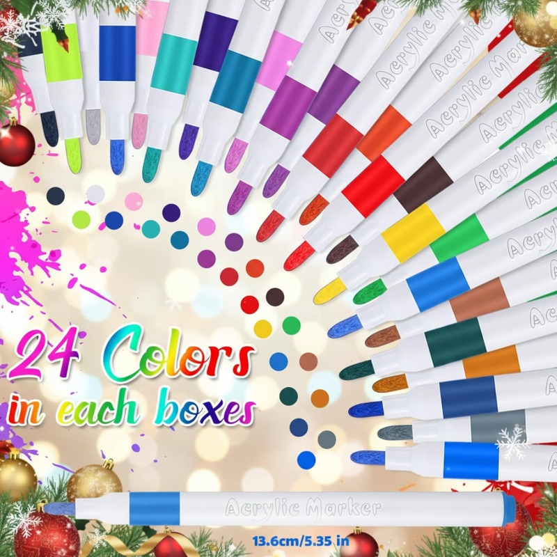 12/24/36 Renkli Akrilik Boya K - Highlighter Set Pastel incelemesi ve fiyatı