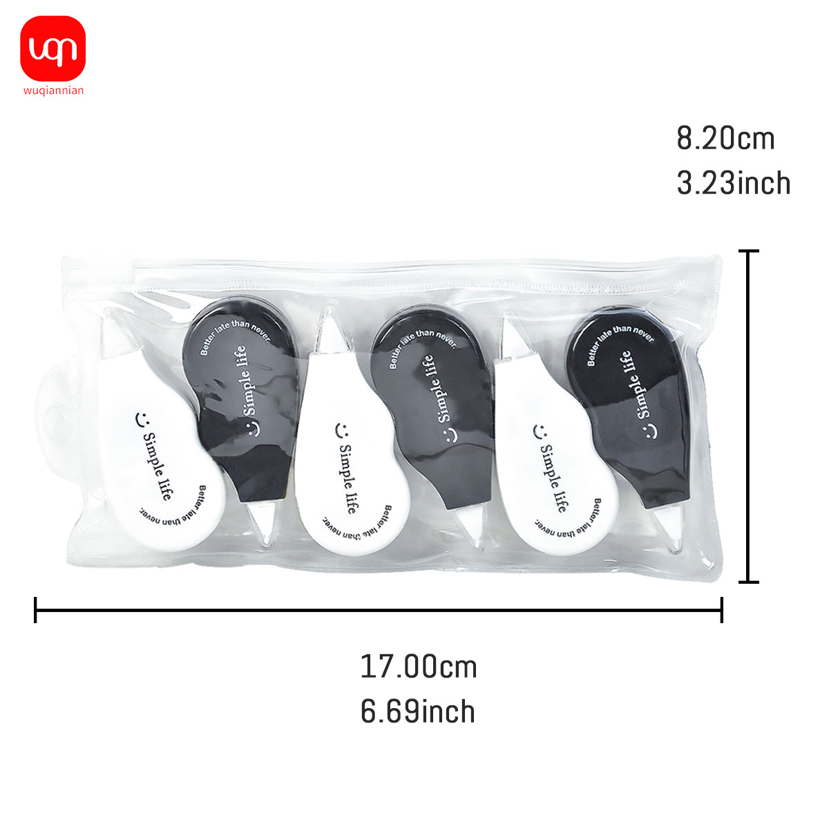 WQN - Siyah Beyaz Mini Düzeltm - Office Supply Office Stationery Items incelemesi ve fiyatı