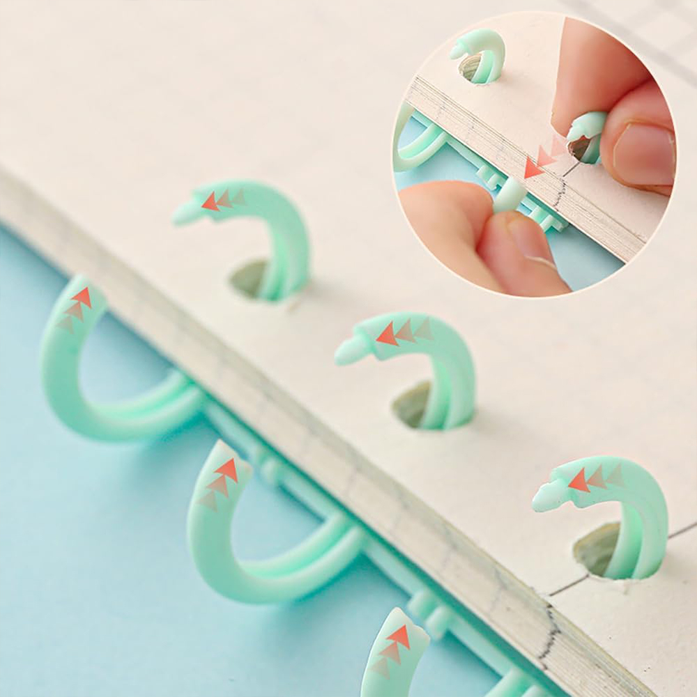 5/10 adet gevşek yaprak bağlay - Binding Comb Plastic incelemesi ve fiyatı