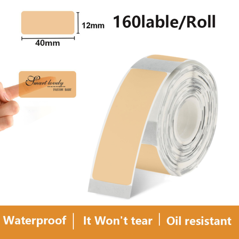 Şeffaf Etiket Etiket 12*40mm 1 - Label Printer Tape incelemesi ve fiyatı