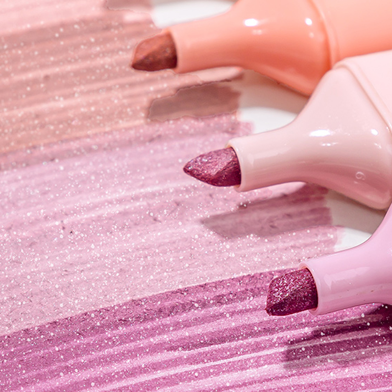 4 adet Glitter renk parlak kal - Highlighter Set Pastel incelemesi ve fiyatı