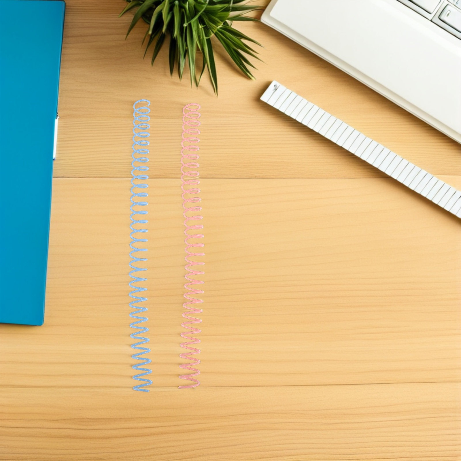 8 Adet Plastik Spiral Cilt Hal - Binding Comb Plastic incelemesi ve fiyatı