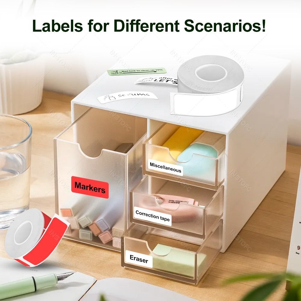 Renkli Yapışkanlı Etiket Makin - Label Printer Tape incelemesi ve fiyatı