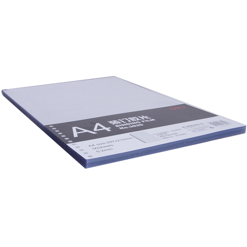 50 adet Deli 3820 A4 PVC tarak - Binding Comb Plastic incelemesi ve fiyatı
